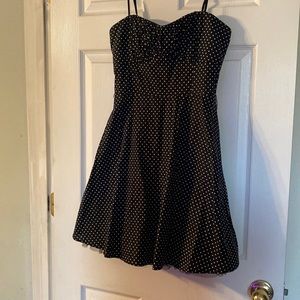 Retro polka dot dress